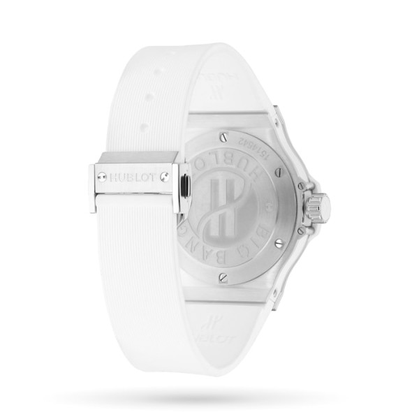 Hublot Big Bang Women Quartz White Rubber Watch 361.SE.2010.RW.1104