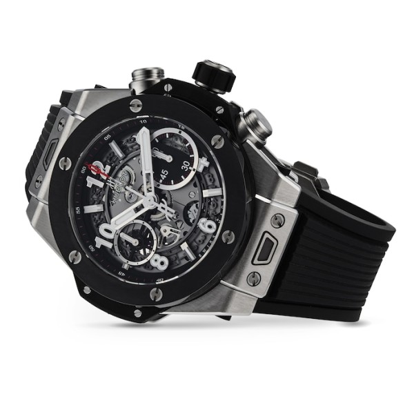 Hublot Big Bang Men Automatic Grey Rubber Watch 441.NM.1170.RX