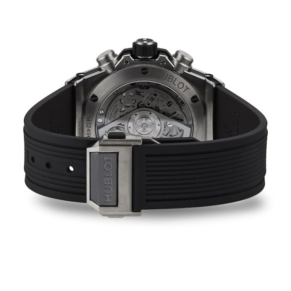 Hublot Big Bang Men Automatic Grey Rubber Watch 441.NM.1170.RX