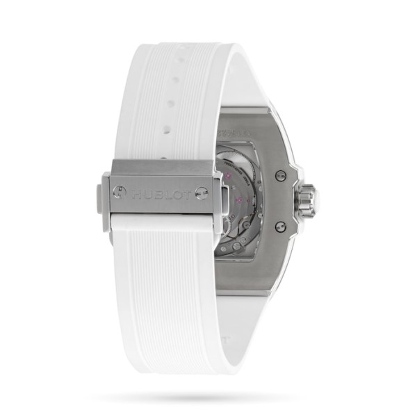 Hublot Spirit Of Big Bang Women Automatic White Rubber Watch 665.NE.2010.RW.1204