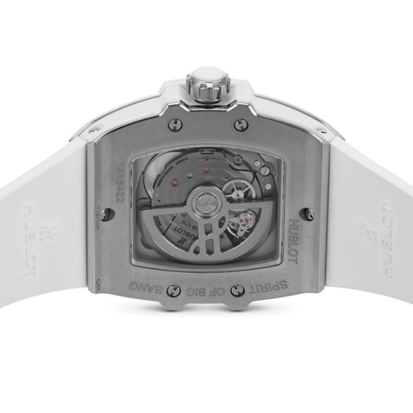 Hublot Spirit Of Big Bang Women Automatic White Rubber Watch 665.NE.2010.RW.1204