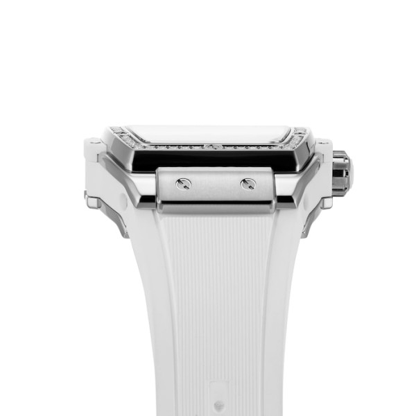 Hublot Spirit Of Big Bang Women Automatic White Rubber Watch 665.NE.2010.RW.1204