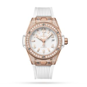 Hublot Big Bang Women Automatic White Rubber Watch 485.OE.2080.RW.1604