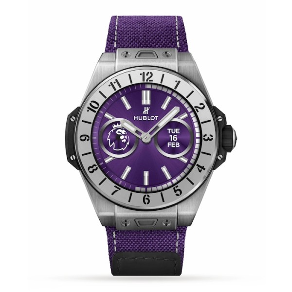 Hublot Big Bang Men Purple Fabric Watch 440.NX.1100.NR.PLW21