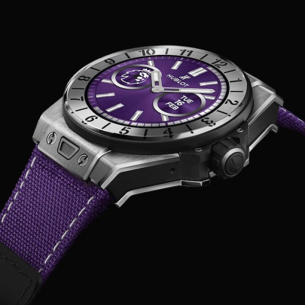 Hublot Big Bang Men Purple Fabric Watch 440.NX.1100.NR.PLW21