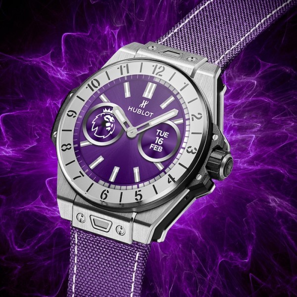 Hublot Big Bang Men Purple Fabric Watch 440.NX.1100.NR.PLW21