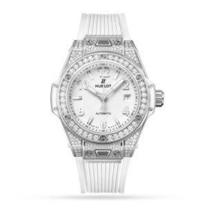 Hublot Big Bang Women Automatic White Rubber Watch 485.SE.2010.RW.1604