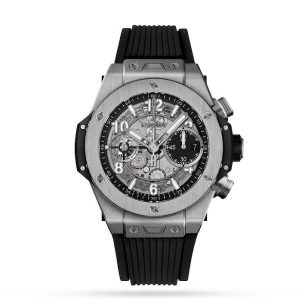 Hublot Big Bang Men Automatic Grey Rubber Watch 441.NX.1171.RX