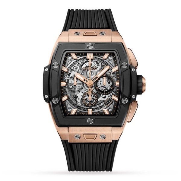 Hublot Spirit Of Big Bang Men Automatic Grey Rubber Watch 641.OM.0183.RX