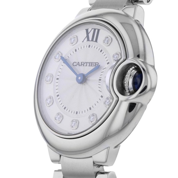 Cartier Ballon Bleu de Cartier Women Quartz Silver Stainless Steel Watch WE902073