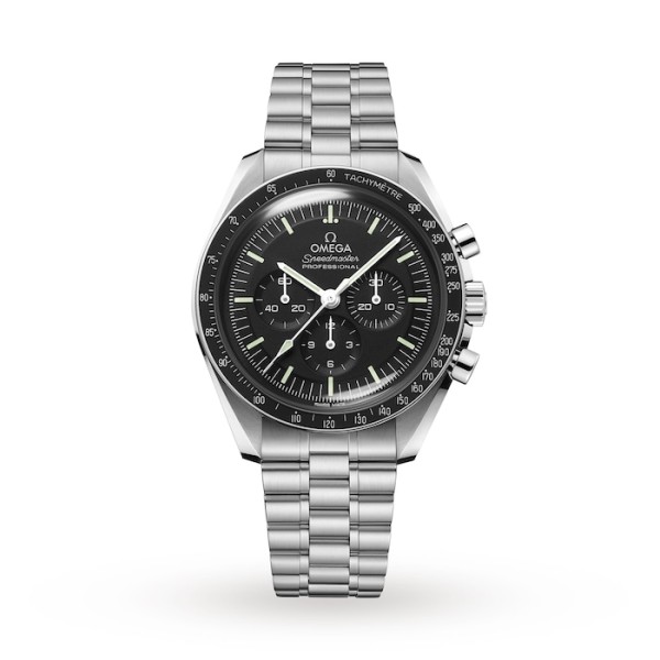 Omega Speedmaster Men Automatic Black Stainless Steel Watch O31030425001001