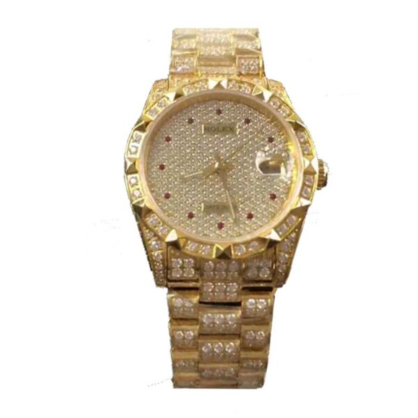 Rolex Gold Full Diamond Replica