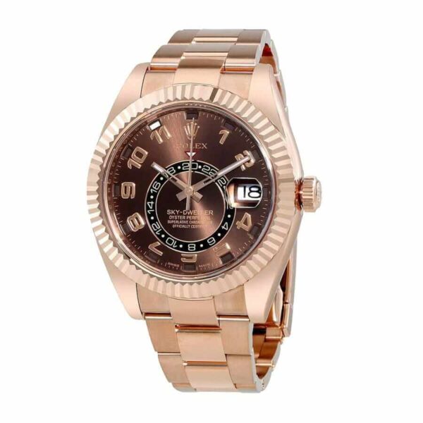 Rose Gold Sky-Dweller Replica