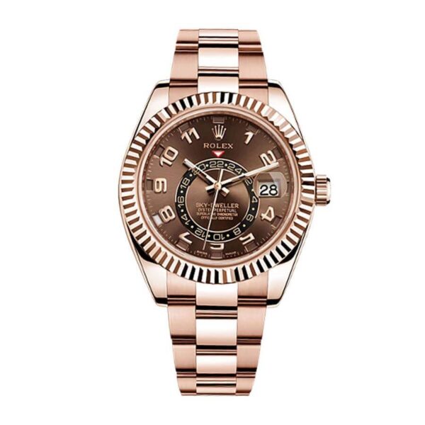 Rose Gold Sky-Dweller Replica